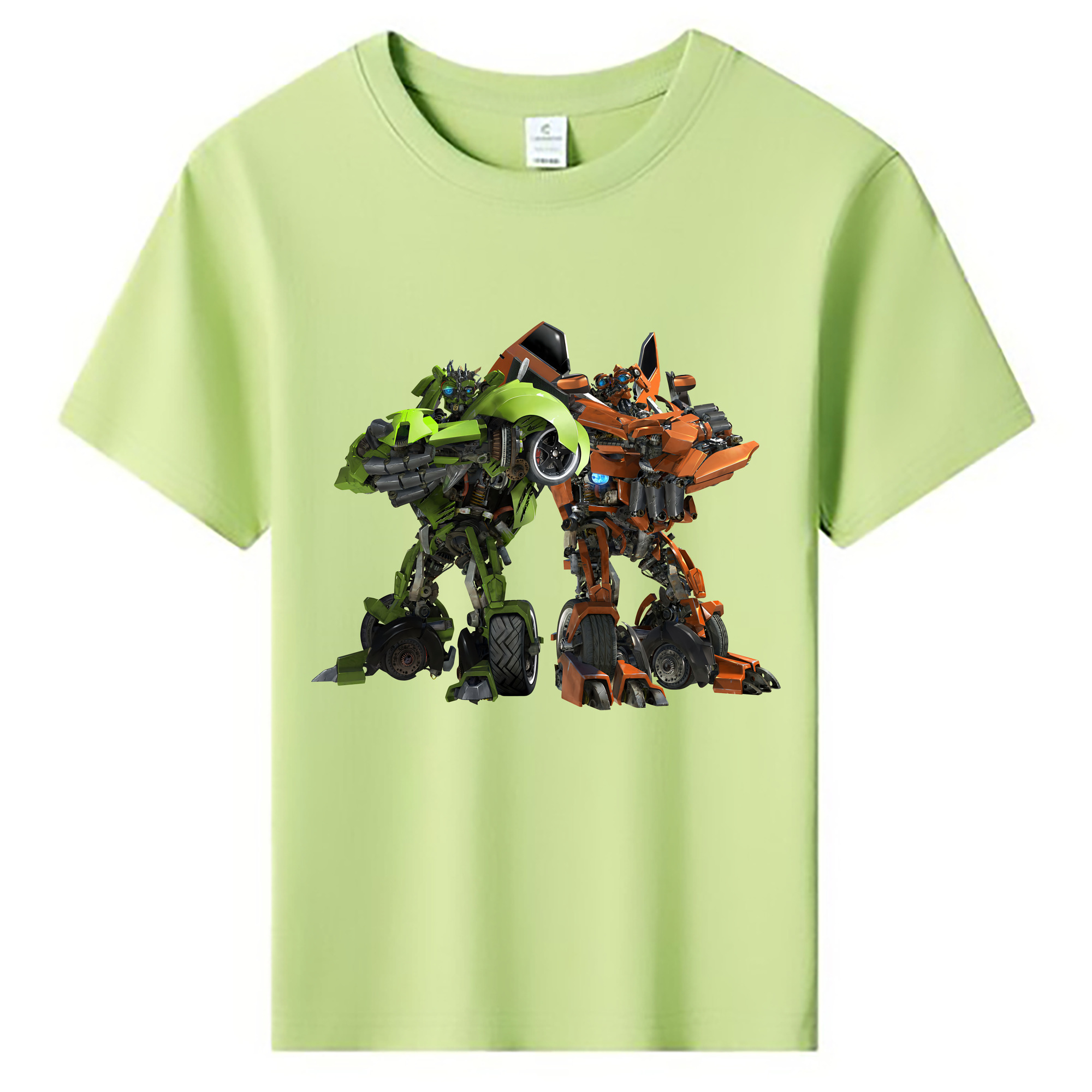 （画像用） Transformers トランスフォーマー 綿100％キッズTシャツ（フロントプリント）